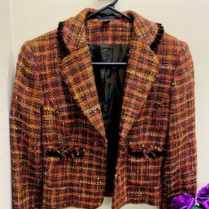 Brown Tweed Blazer